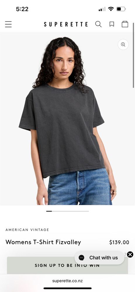 American Vintage Womens T-Shirt Fizvalley