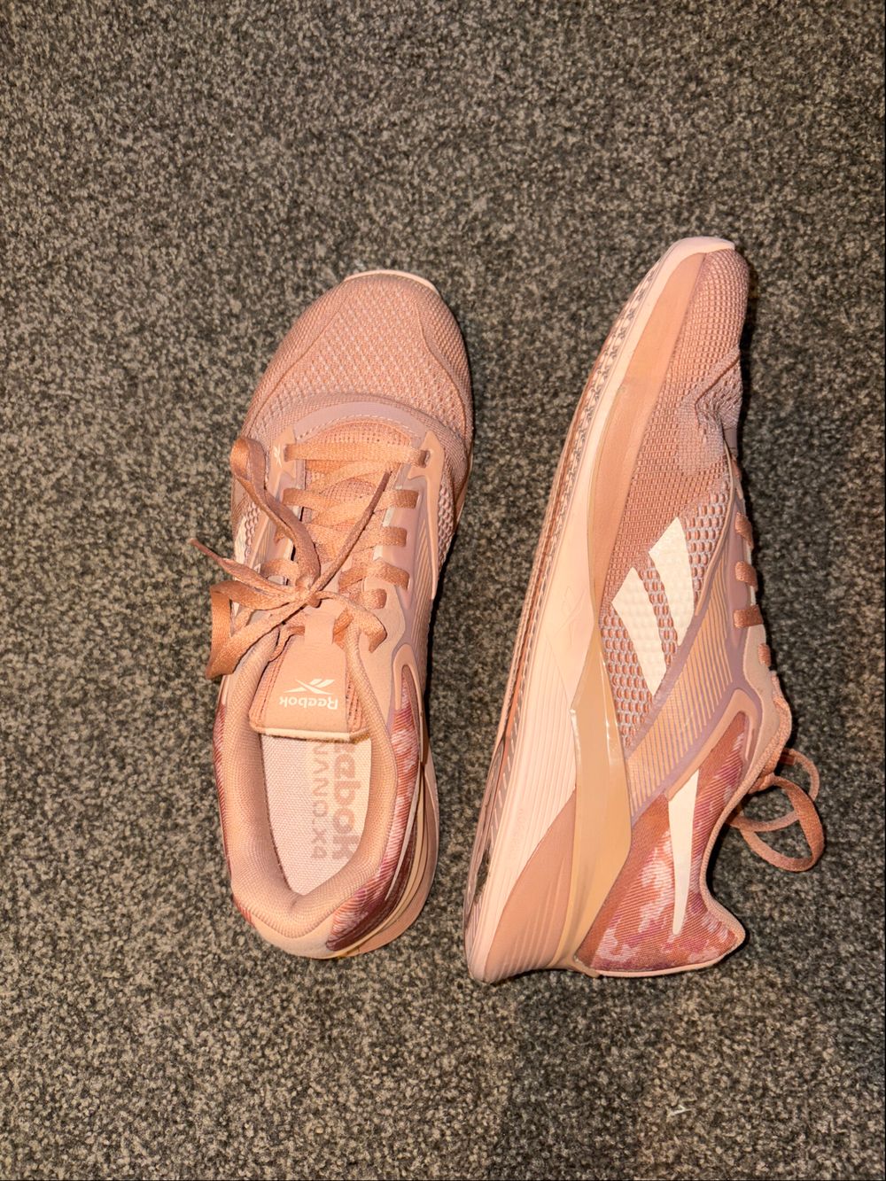 Reebok Pink Sneakers Size US 8.5