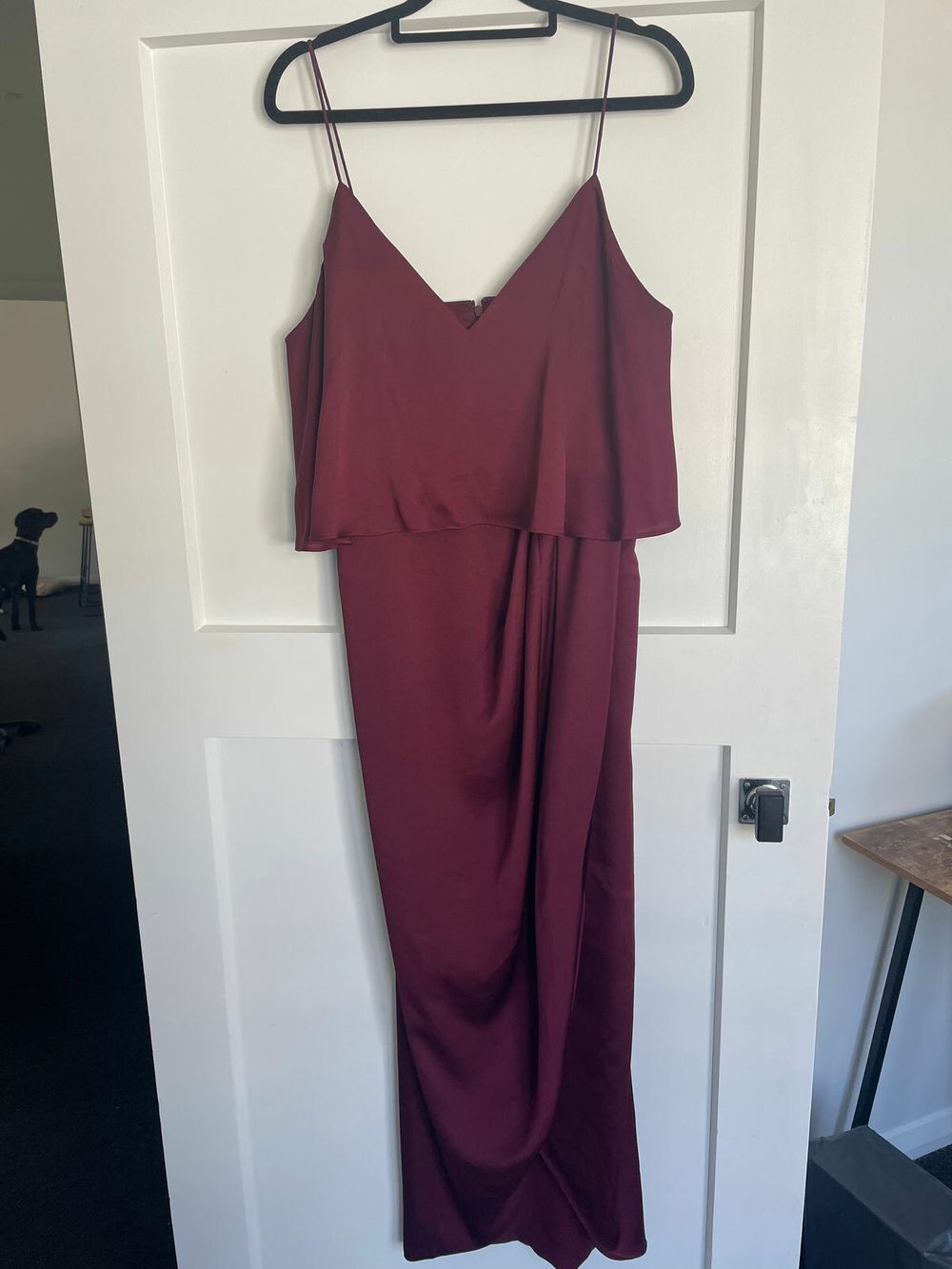 shona joy luxe cocktail frill dress Shona Joy Luxe Draped Cocktail Frill Dress