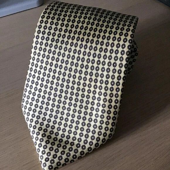 Via Veneto pure silk luxury tie/Immaculate condition/Hand Made in Italy