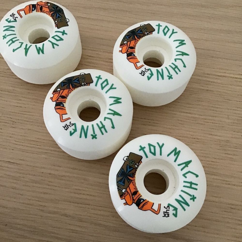 Toy Machine set of 4 Skateboarding Wheels/Brand New/Size 54mm