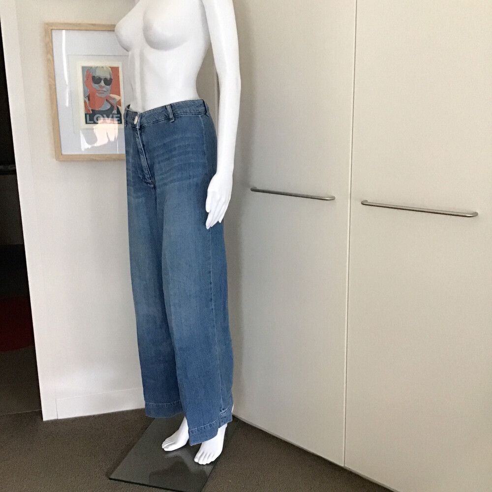 Zara Wide-Leg Baggy Jeans/Size 8 AU & UK/4 US