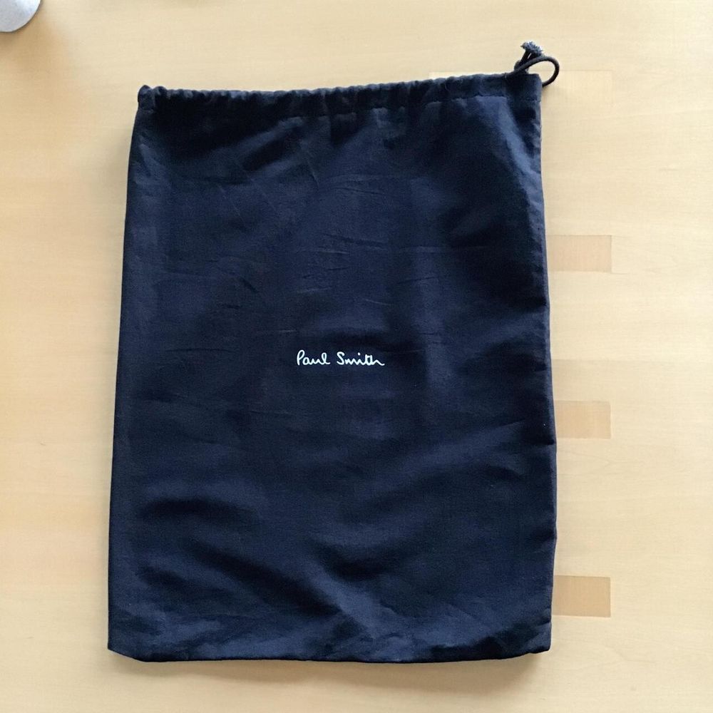 Paul Smith Black Dust Bag/100% Cotton/Fits Shoes/Jeans etc/FREE SHIPPING AU & NZ