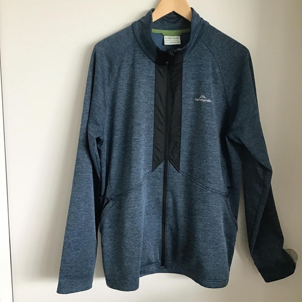 Kathmandu Jacket/Mens/Large/Teal & Black/Professionally ECO Laundered