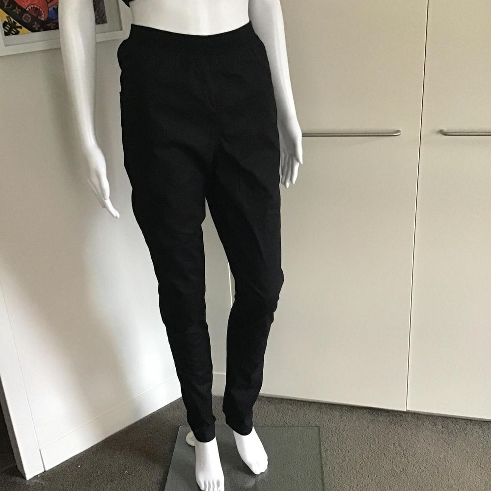 Bounce Womens 'Daddy Long Legs' Black Casual Pants/Size XS/BNWT $145 Retail/Free Shipping