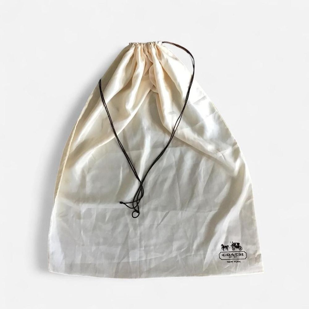 Coach Satin Drawstring Dust Bag/Brand New/XL/Free Shipping
