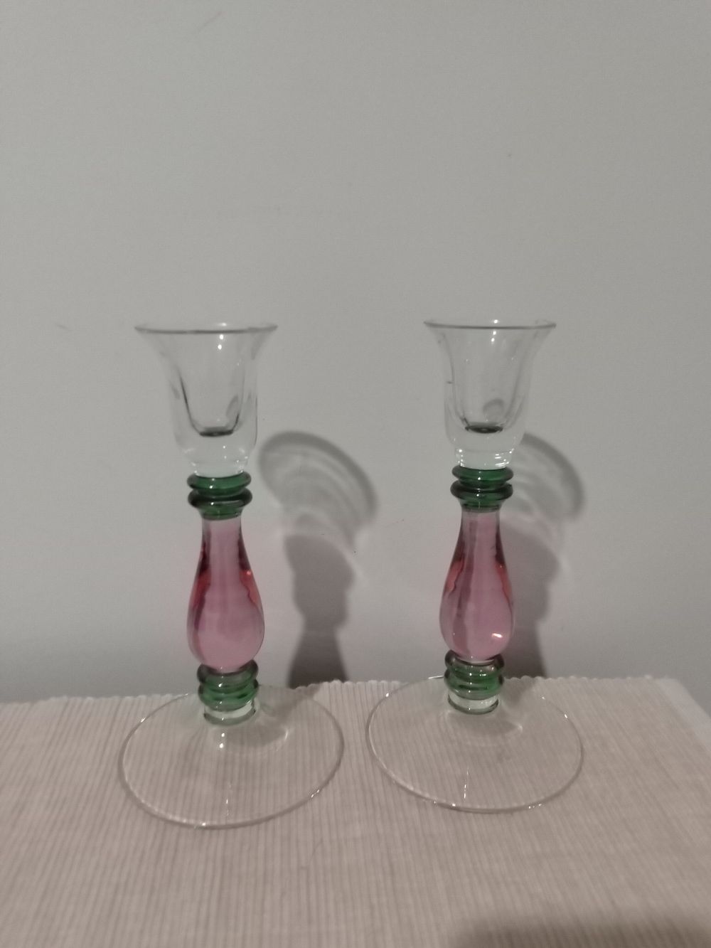 Vintage Krosno Candle Holders - PICK UP ONLY
