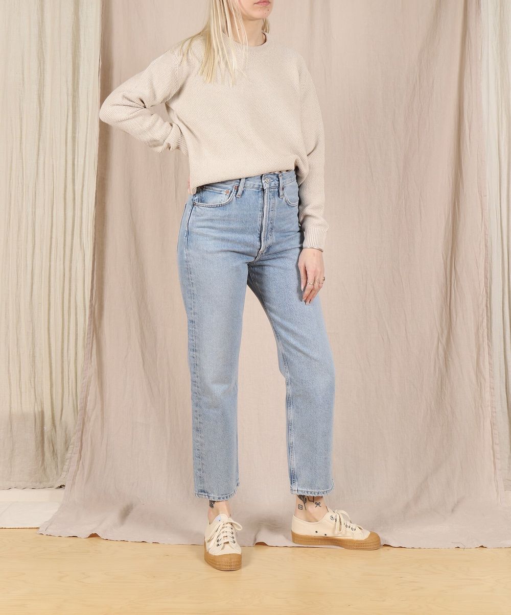 Kowtow escape crew cropped grey S (oversized)