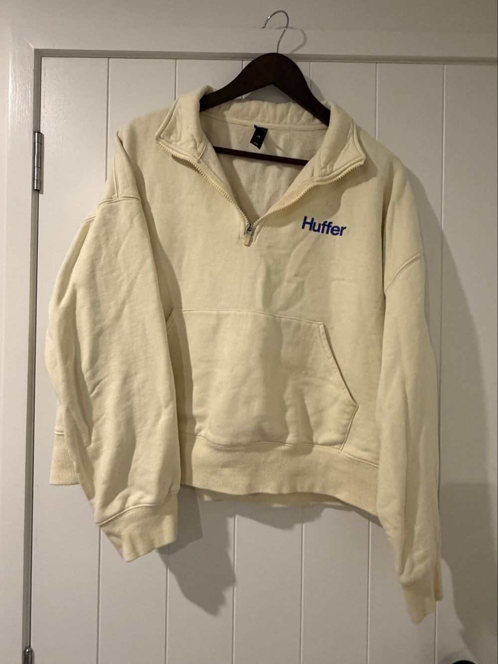 Huffer yellow Half-Zip Sweatshirt