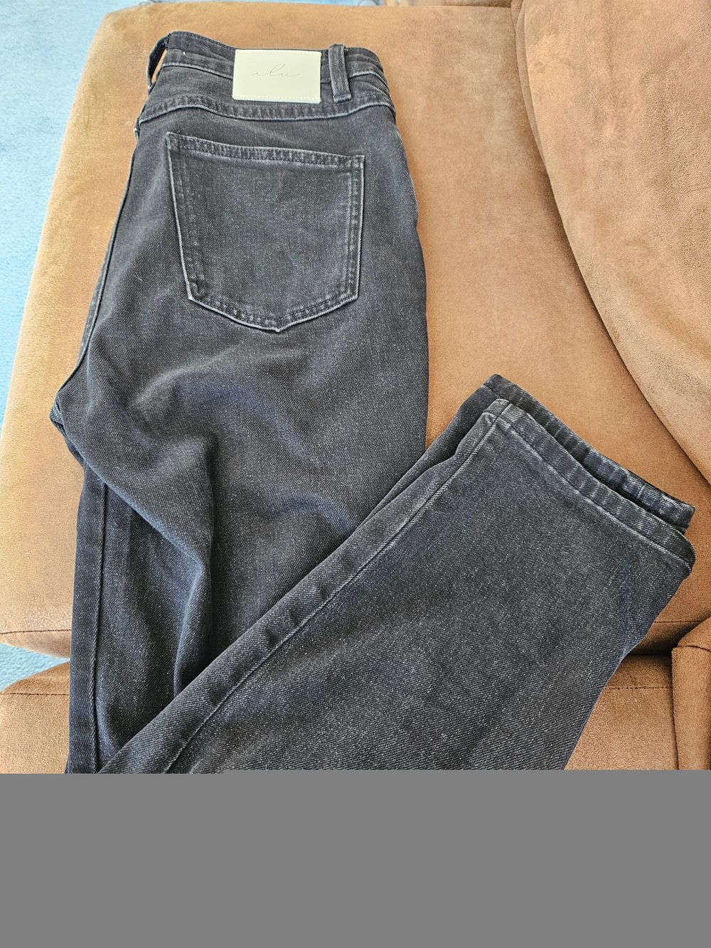 I Love Ugly Black Jeans