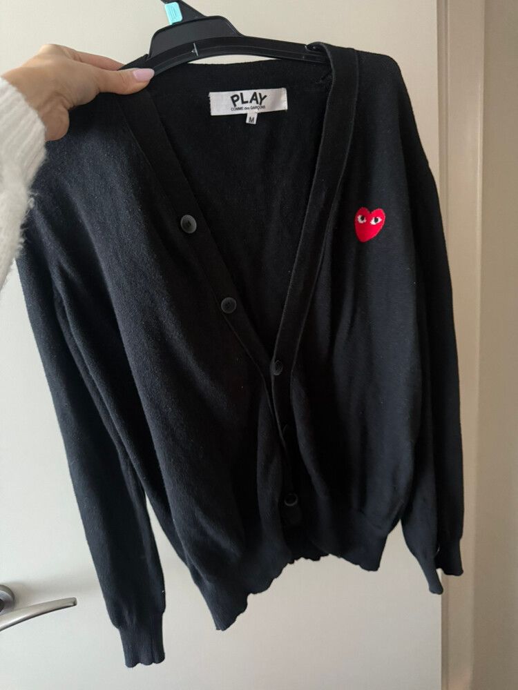 Comme des Garçons Black Cardigan