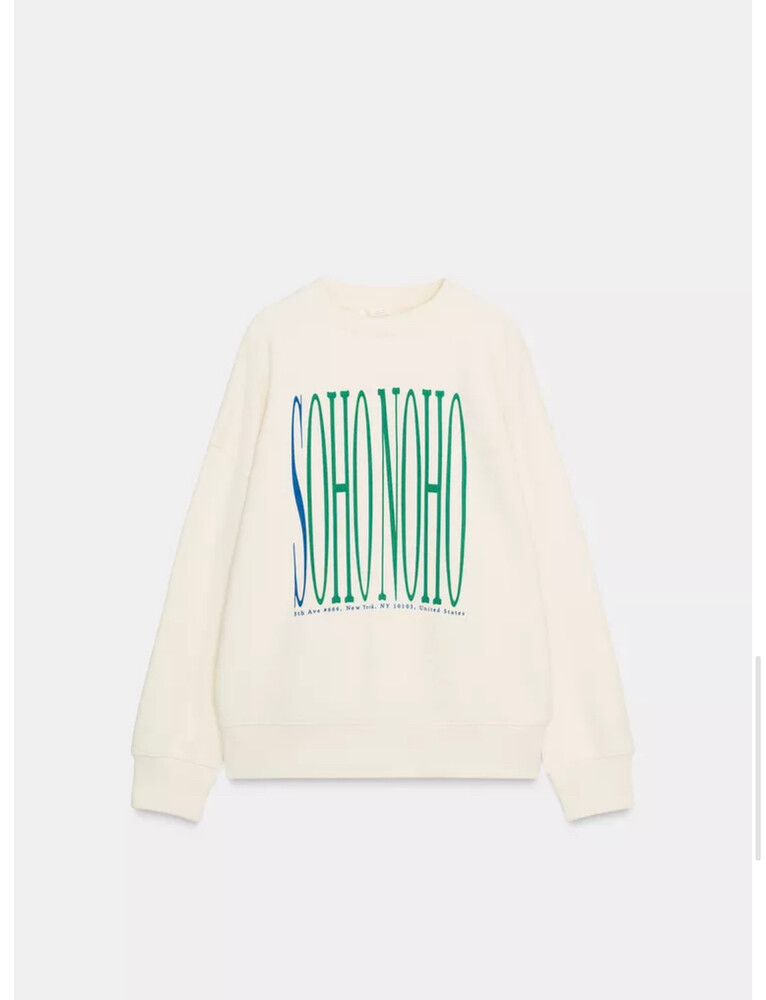 Zara Cream Sweatshirt