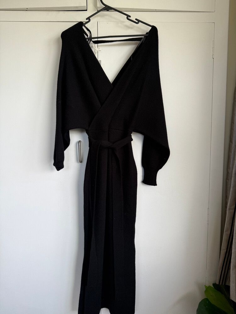 INDIKAH - Knit Off Shoulder Dress on Designer Wardrobe