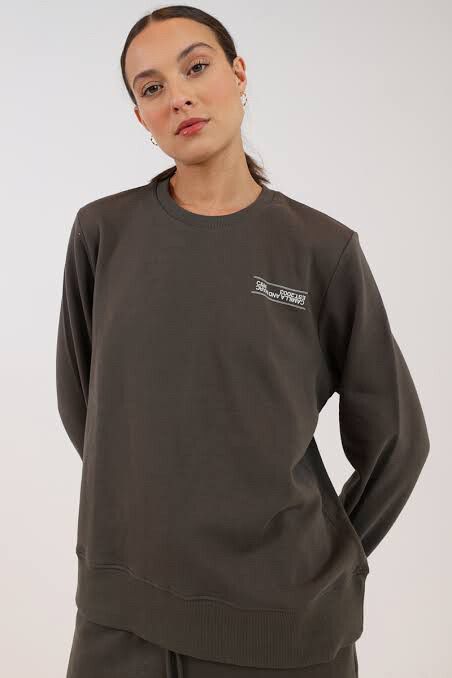 Camila & Marc (C&M) Auburn Sweater In Dark Khaki