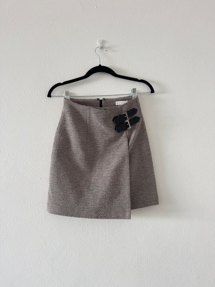 Kookai Nude Black Fremont Skirt