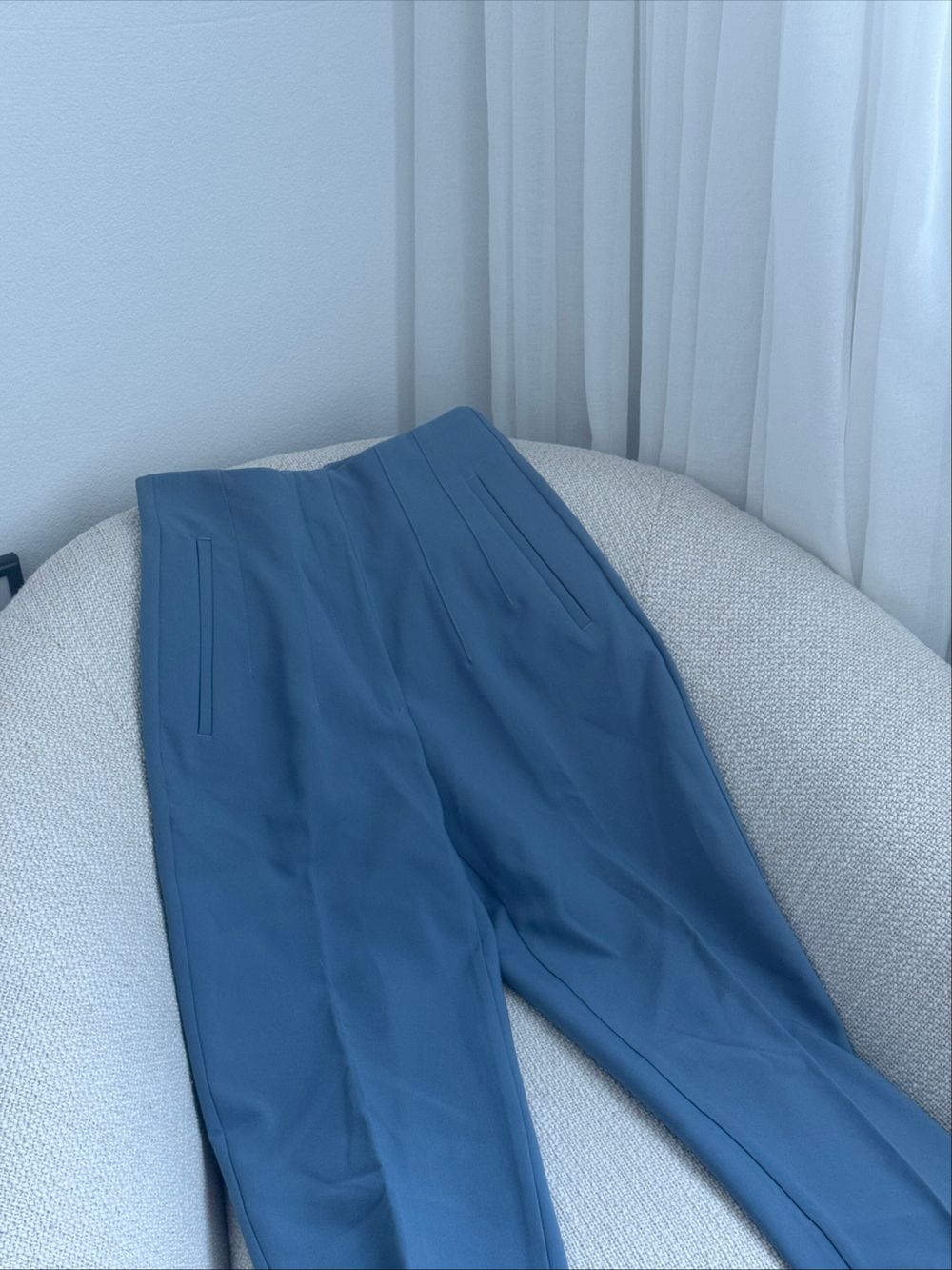 Zara Tailored Blue Pants