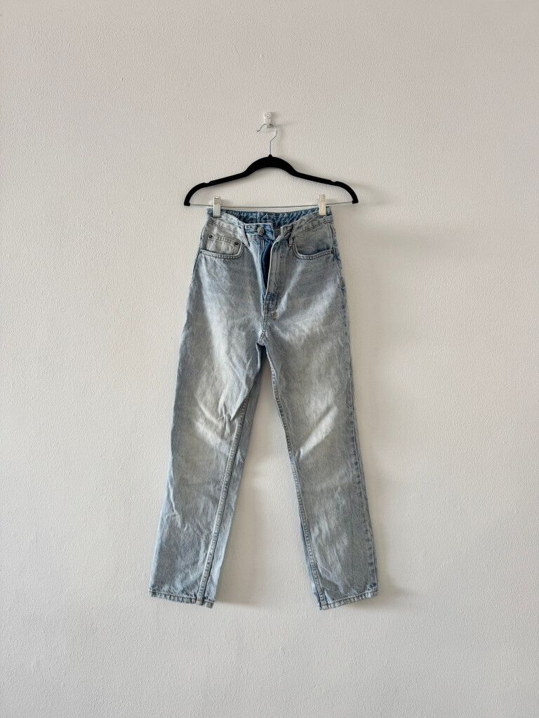 Ksubi light wash straight leg jeans 💙