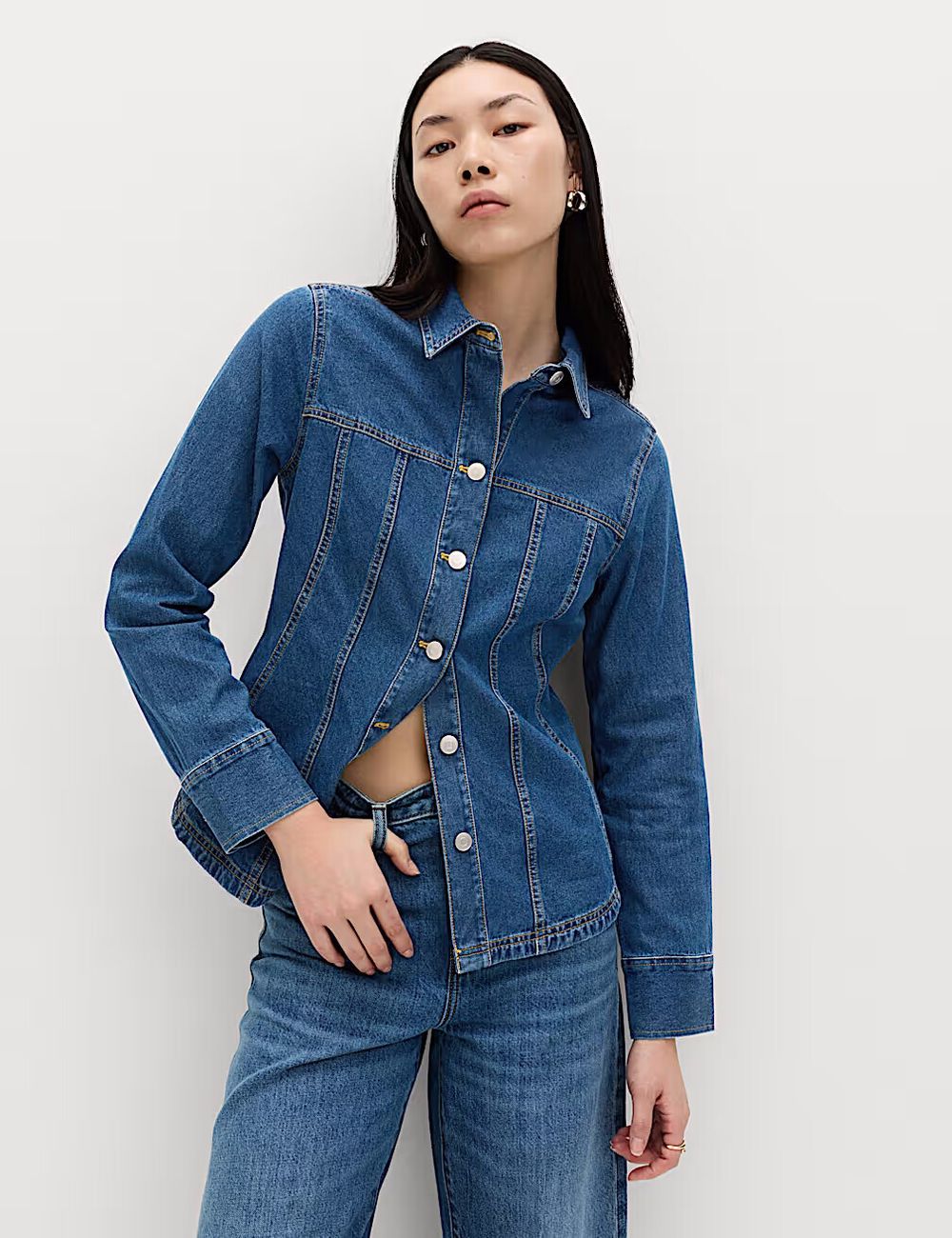 Denim Shirt, size 12