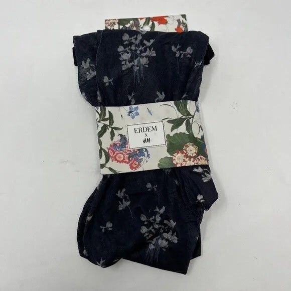 Erdem x H&M floral tights