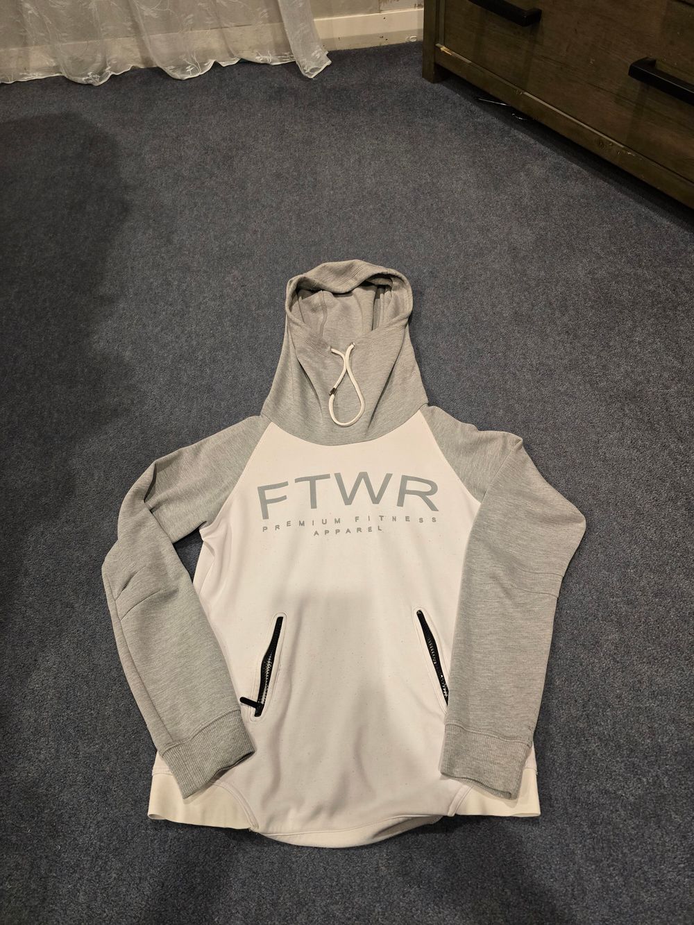 FTWR Grey White Jumper