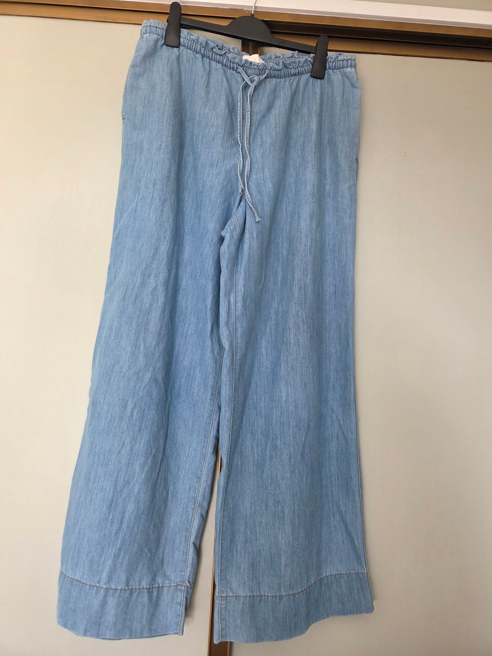 H&M Blue Wide Leg Pants