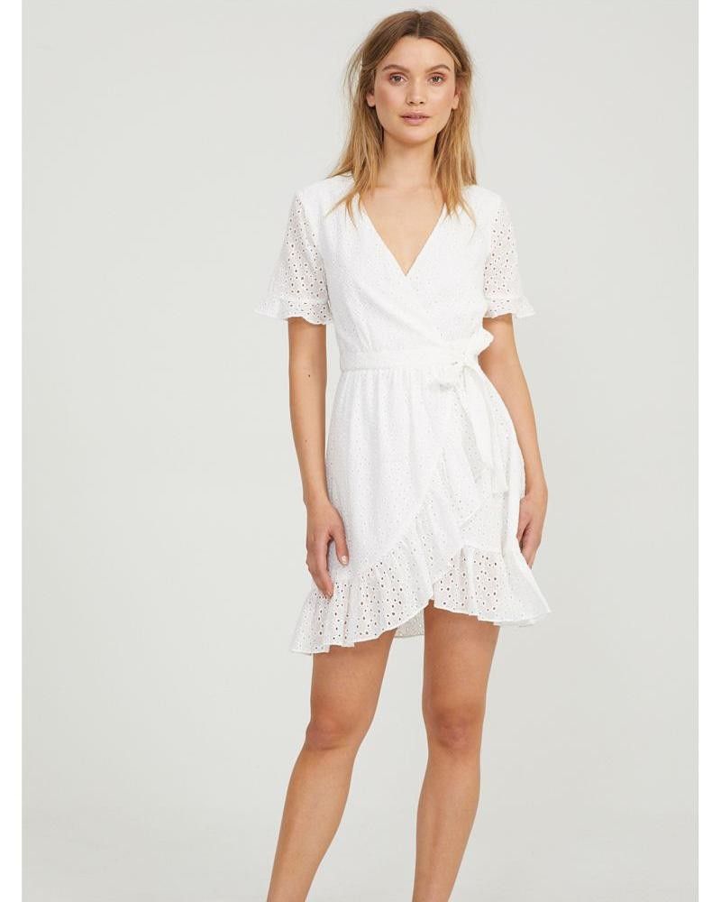 Cooper St - White Wrap dress on Designer Wardrobe