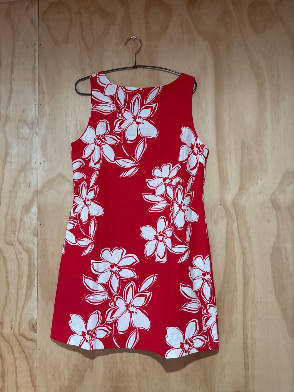 Staple The Label Red Floral Sleeveless Dress