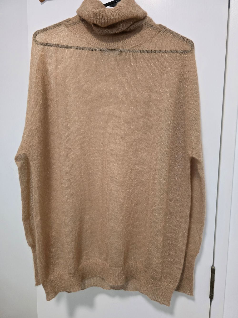 Liu Jo Beige Fine Knit Jumper