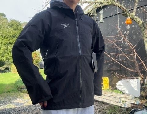 Arc'teryx Black Gore-Tex Jacket