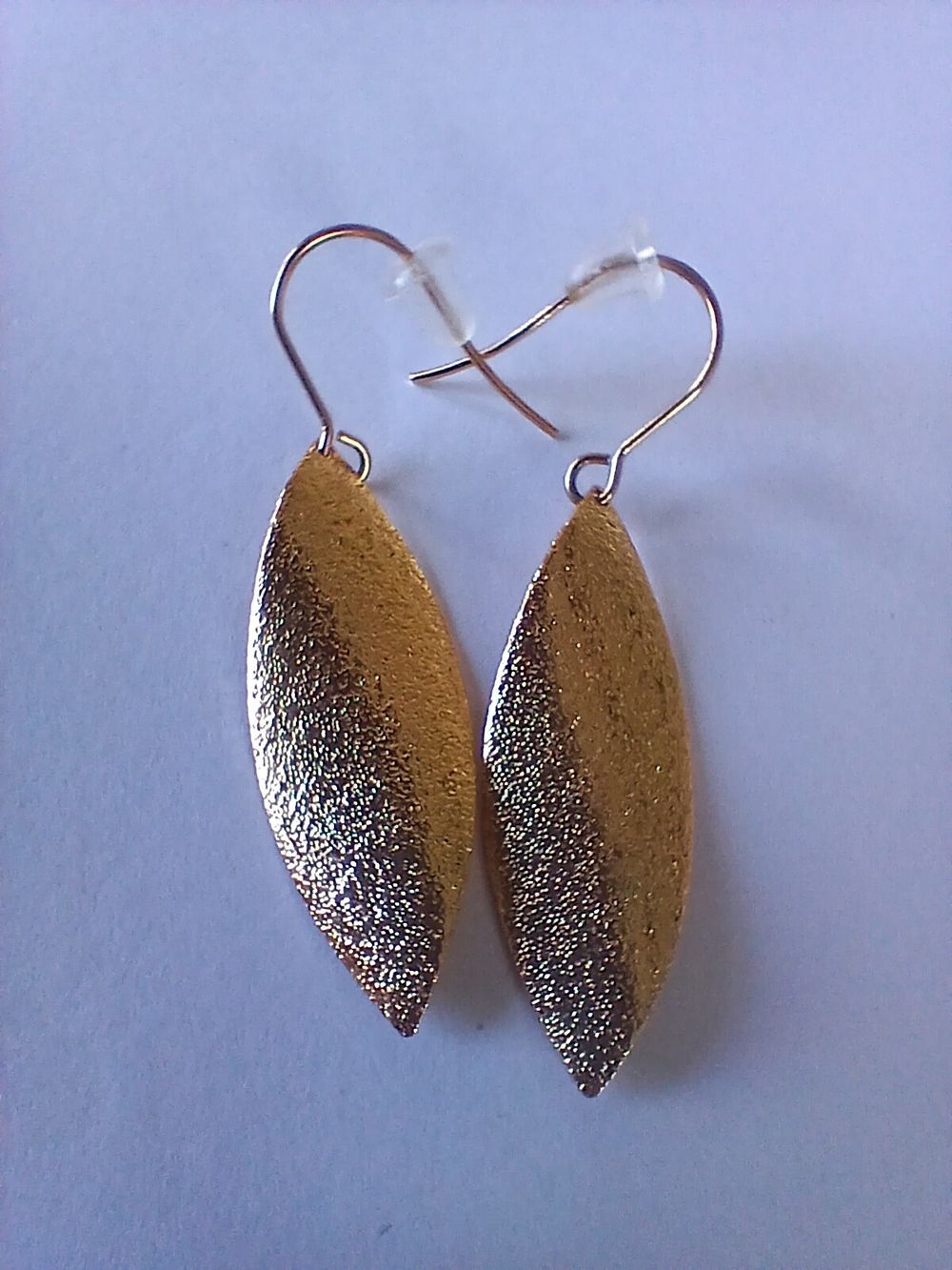 Gold earrings