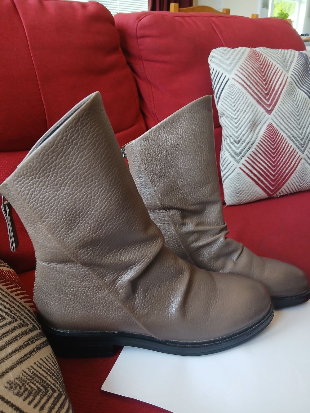 Brown Leather Boots