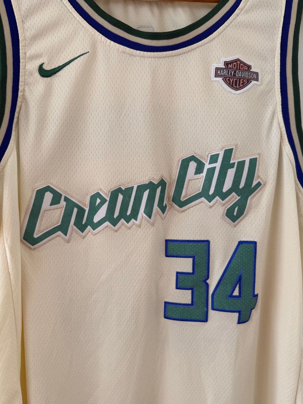 nike cream city jersey