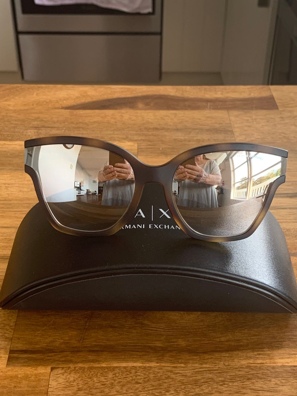 Armani Exchange Brown Sunglasses