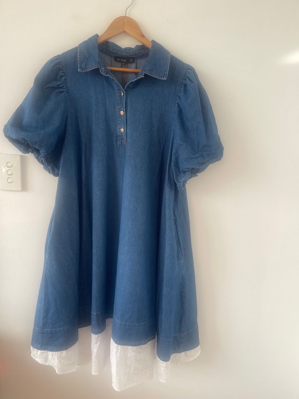 Decjuba Blue Denim Dress