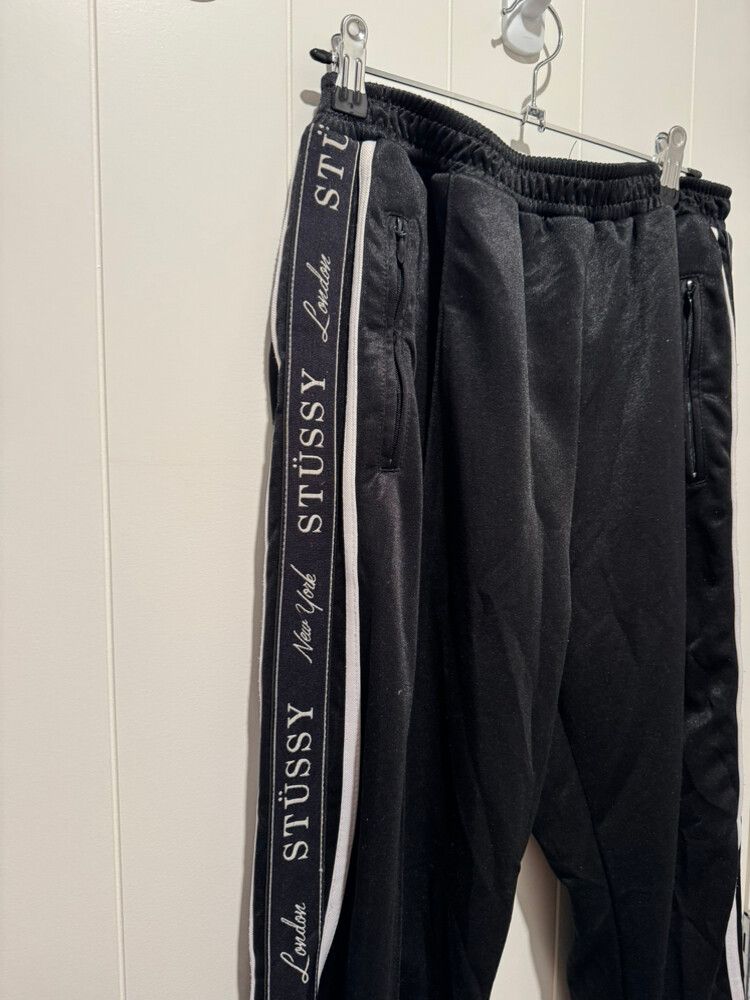 Stussy Black Trackpants