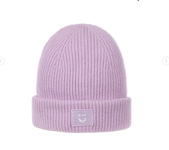 Brand New Miniso Purple Knit Hat Size M/L - 58cm