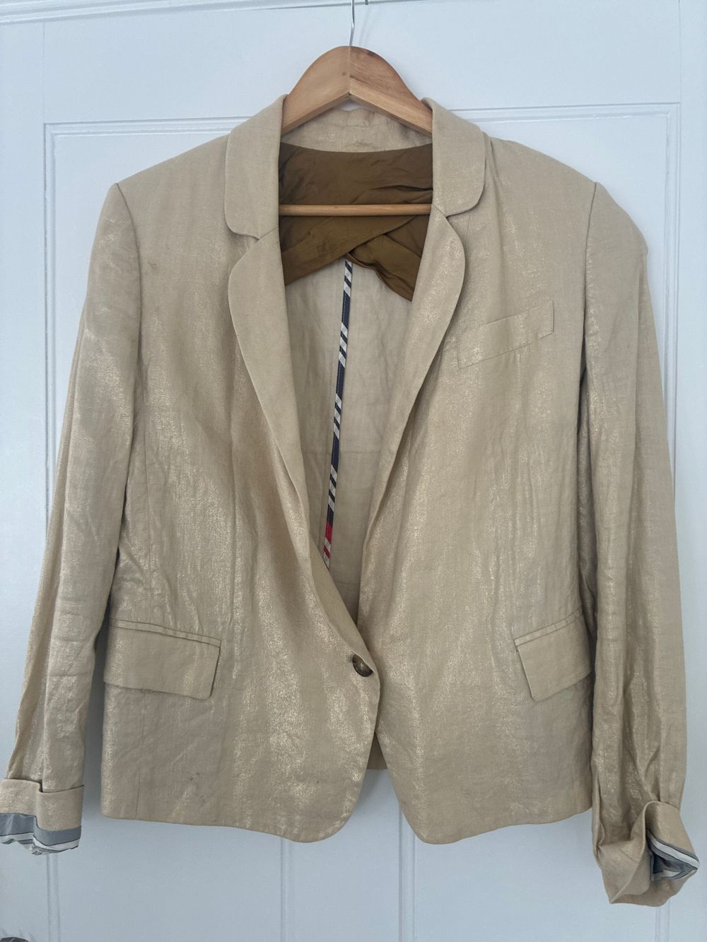 Vivienne Westwood Anglomania Beige Blazer