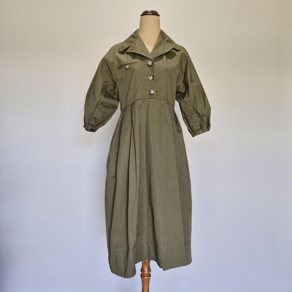 green emerald velvet dress Lee Mathews Women's Meadow Dress main image 1
