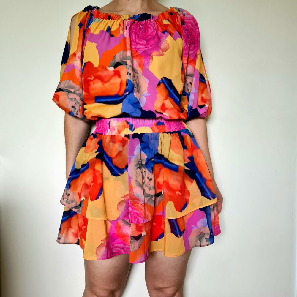 Top & Skirt Set