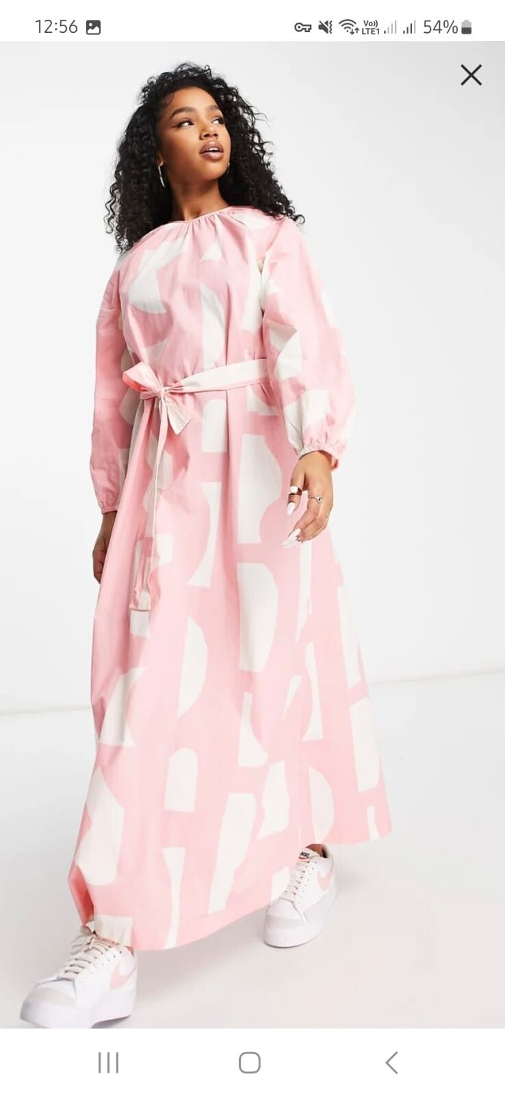 knee length dresses for ladies ASOS Pink Satin One Shoulder Maxi Dress UK 8