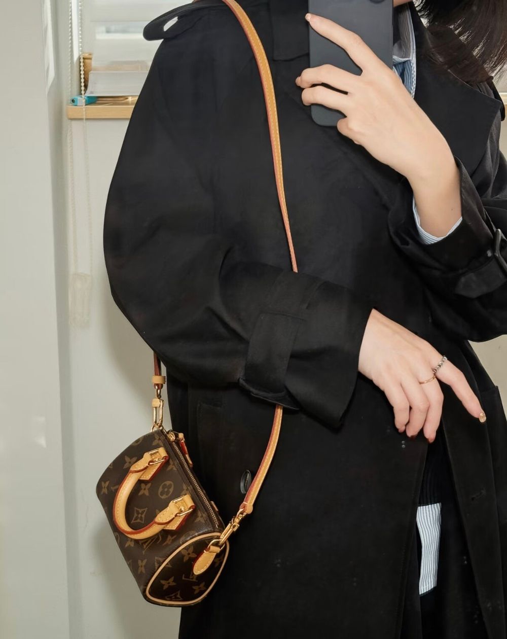 Louis Vuitton Monogram Nano Speedy Crossbody