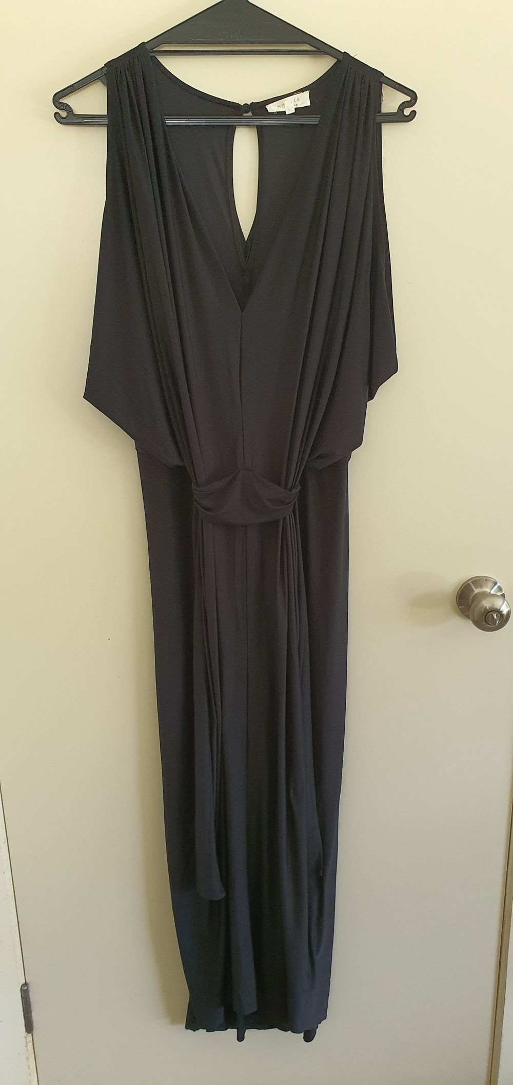 long blue jean shirt dress Denim Maxi Shirtdress main image 1