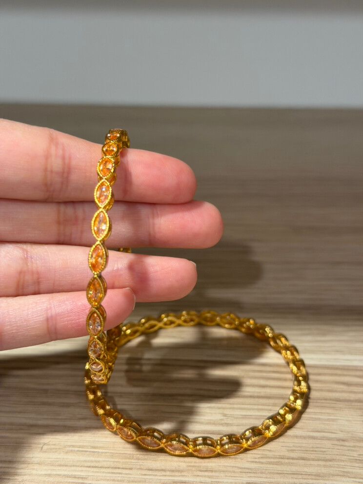 Gold Coloured Bangle Jewellery