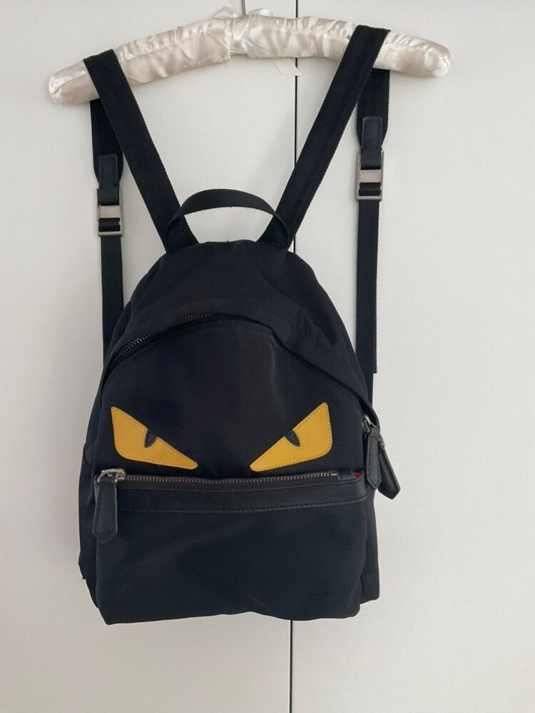 Fendi Black Backpack