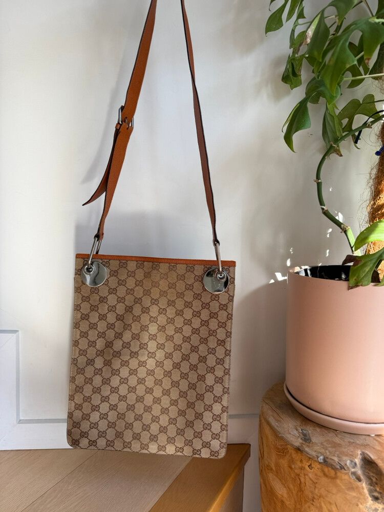 Gucci Crossbody Eclipse Monogram Tote Bag