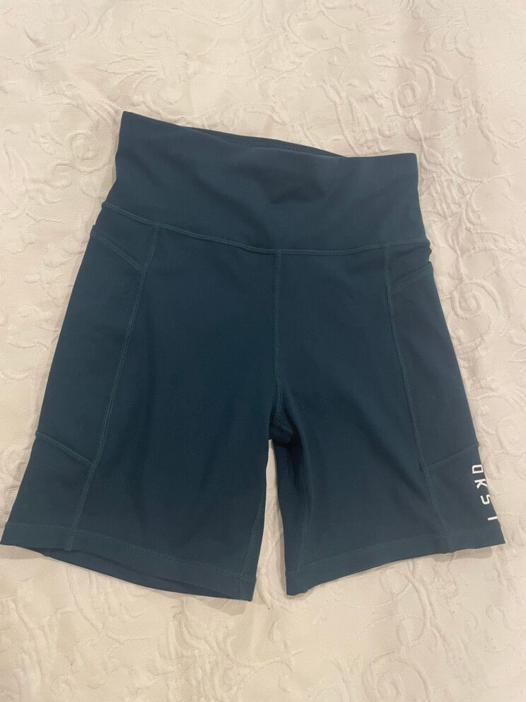 LSKD green Bike Shorts