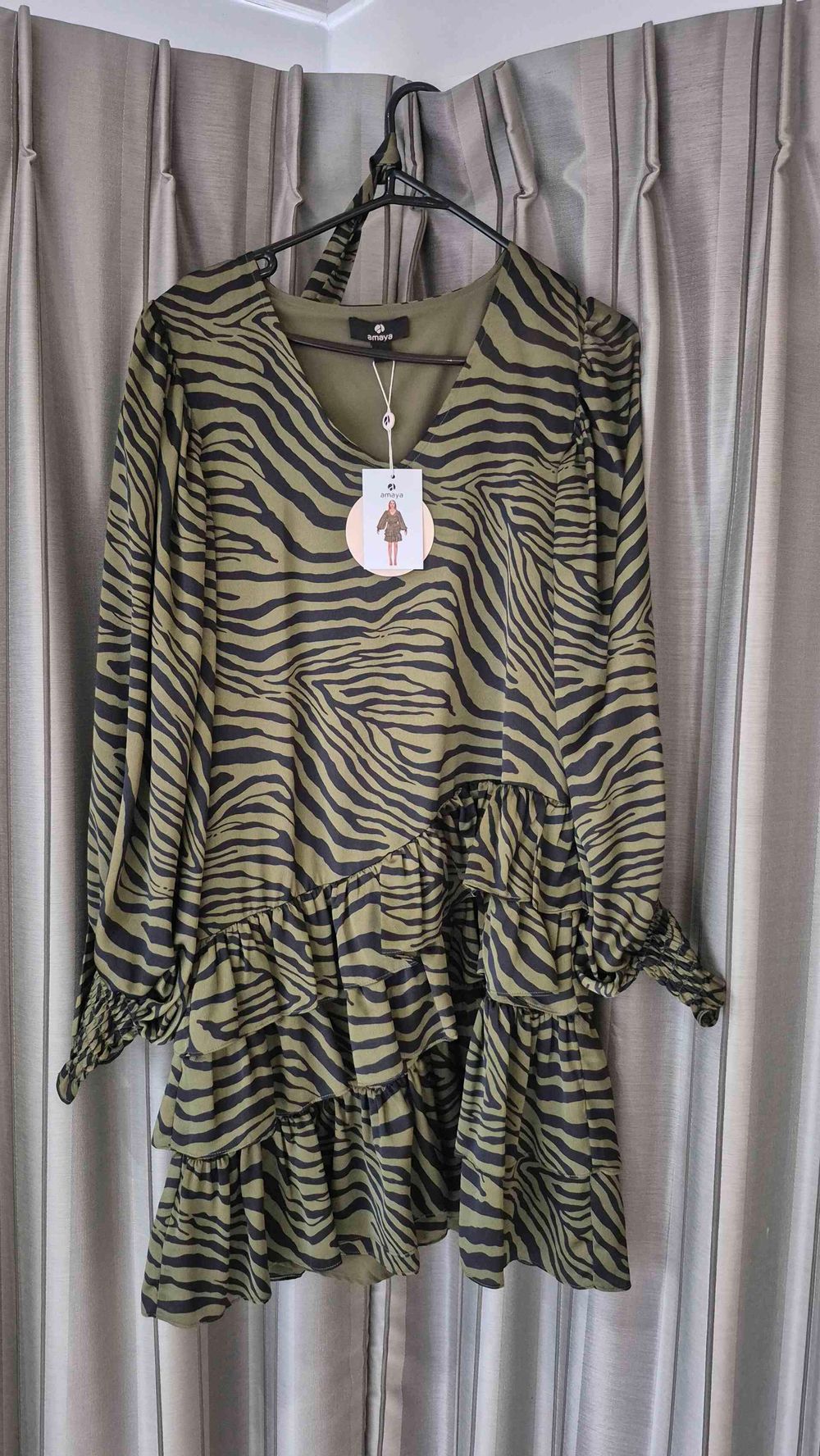 Amaya Suzie Dress Zebra