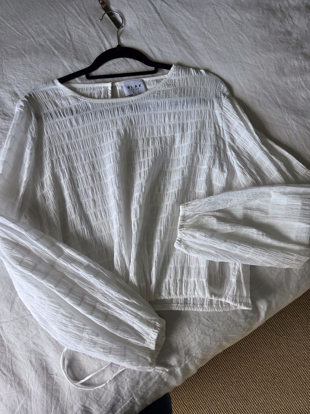 Blak Love White Top