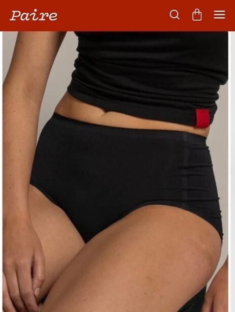 Paire Black Brief Size S