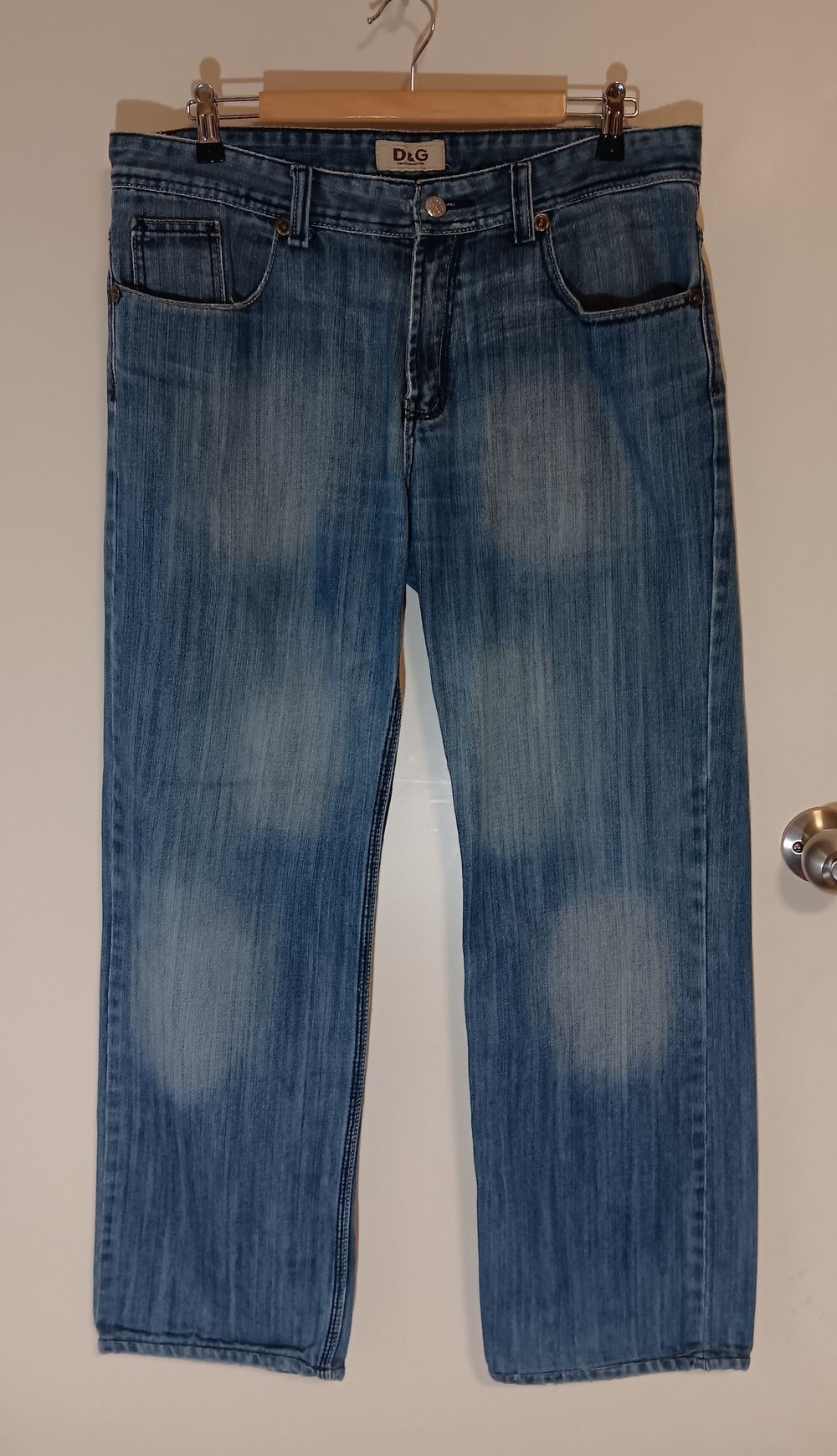 Wide Leg Denim Jeans